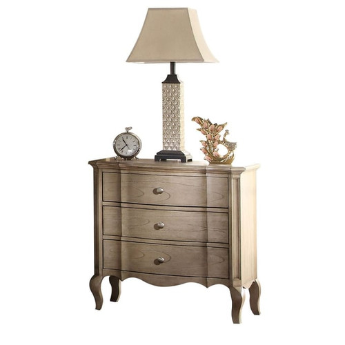 Acme Furniture Chelmsford Antique Taupe Nightstand