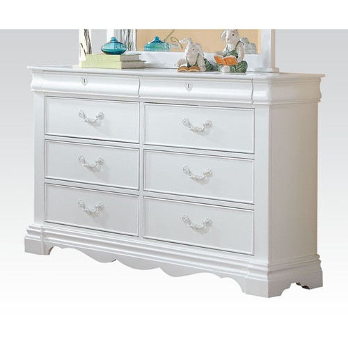 Acme Furniture Estrella White Dresser