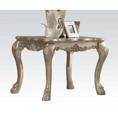 Acme Furniture Dresden Gold Patina Bone End Table