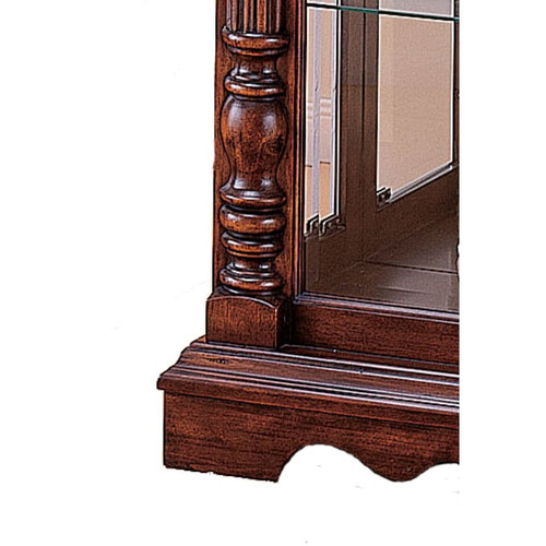 Acme Furniture Denton Cherry Curio Cabinet