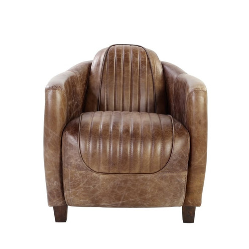 Acme Furniture Brancaster Retro Brown Chair