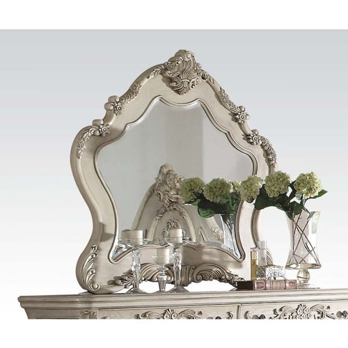 Acme Furniture Ragenardus Antique White Mirror