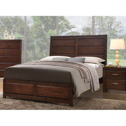 Acme Furniture Oberreit Walnut Beds