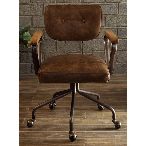 Acme Furniture Hallie Vintage Executive Office Chairs