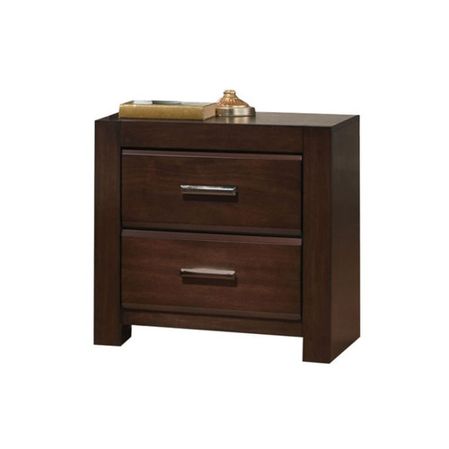 Acme Furniture Oberreit Walnut Nightstand