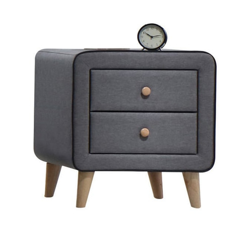 Acme Furniture Valda Light Gray Nightstand