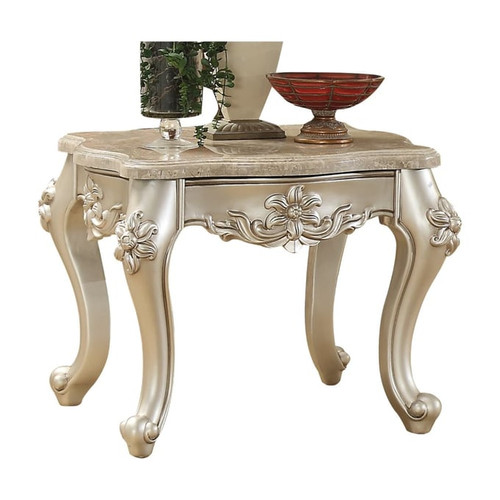 Acme Furniture Bently Champagne End Table