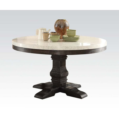 solid wood round dining table