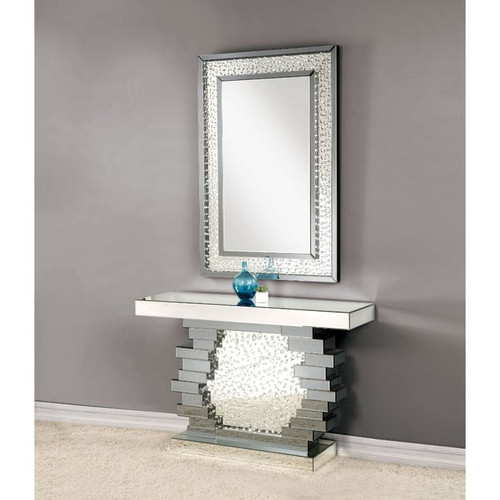 Acme Furniture Nysa Mirror Console Table