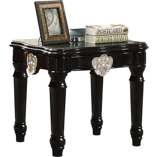 Acme Furniture Ernestine Black End Table