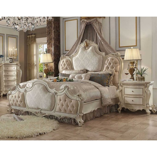 Acme Furniture Picardy Antique Pearl Beds
