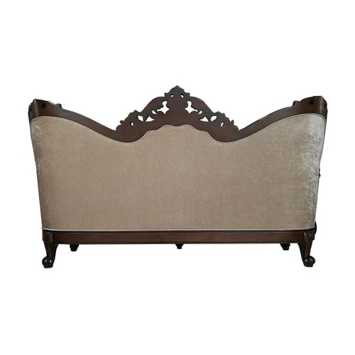 Acme Furniture Devayne Dark Walnut Six Pillows Sofa