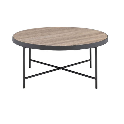 Acme Furniture Bage Weathered Gray Oak Coffee Table