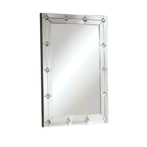 Acme Furniture Hessa Rhinestones Accent Wall Mirror