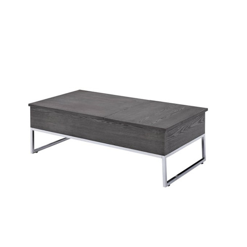 Acme Furniture Iban Gray Oak Lift Top Coffee Table