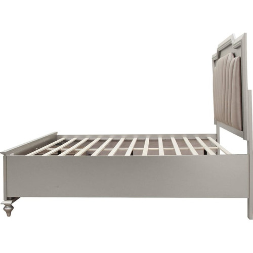 Acme Furniture Kaitlyn Champagne Storage Beds with LED Headboard