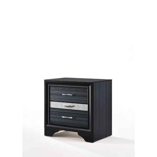 Acme Furniture Naima Black Nightstand