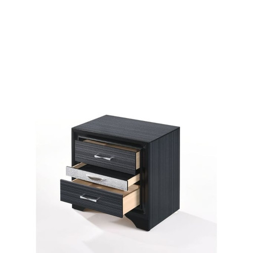 Acme Furniture Naima Black Nightstand