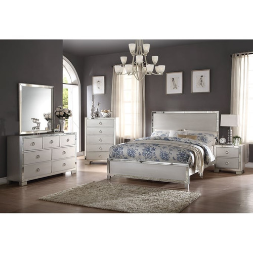 Acme Furniture Voeville II Platinum Beds