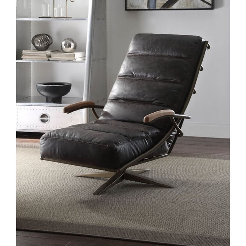 Acme Furniture Ekin Morocco Swivel Accent Chair