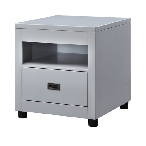 Acme Furniture Eleanor Dove Gray End Table