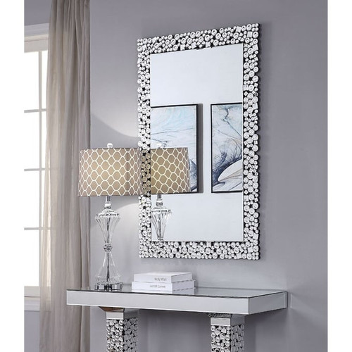Acme Furniture Kachina Mirrored Gems Wall Decor