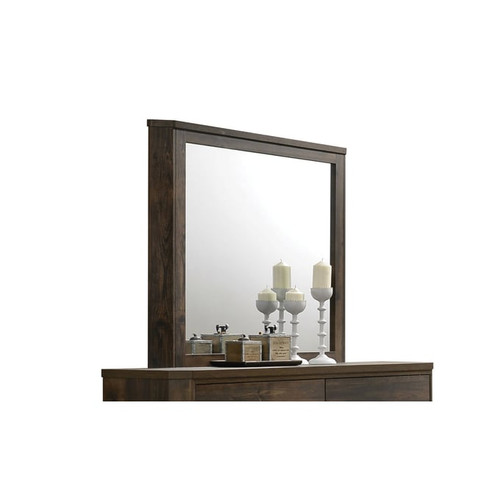 Acme Furniture Elettra Rustic Walnut Mirror