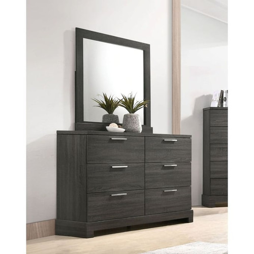 Acme Furniture Lantha Gray Oak Mirror
