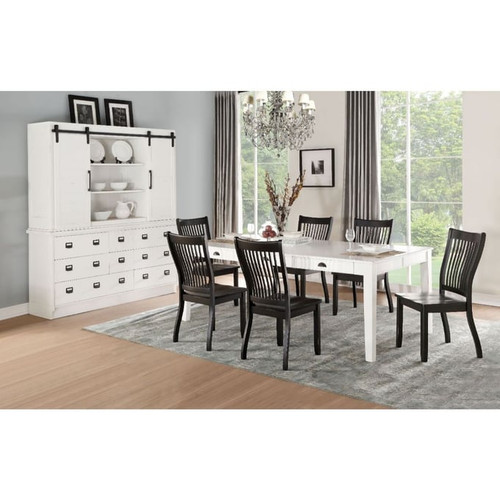 Acme Furniture Renske Antique White Dining Table