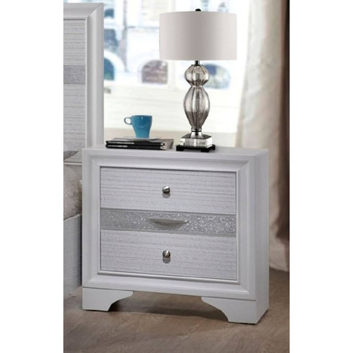 Acme Furniture Naima White Nightstands