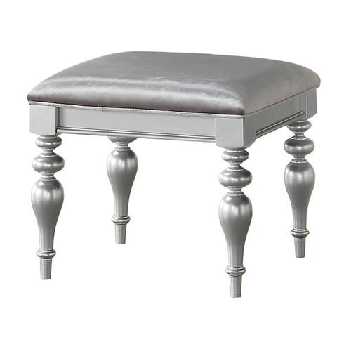 Acme Furniture Maverick Platinum Vanity Stool