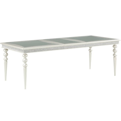 Acme Furniture Maverick Platinum Dining Table
