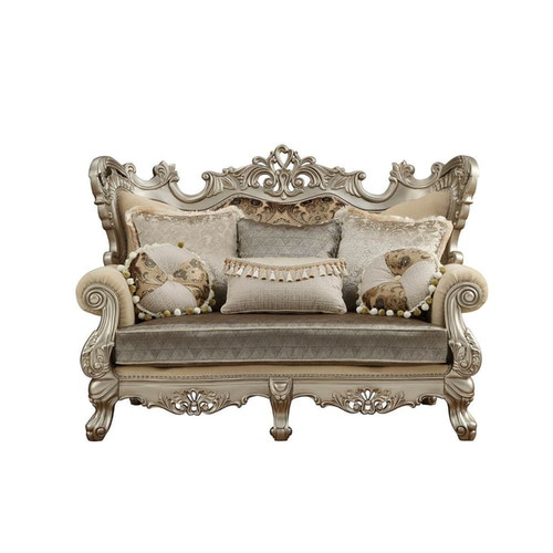 Acme Furniture Ranita Champagne Loveseat