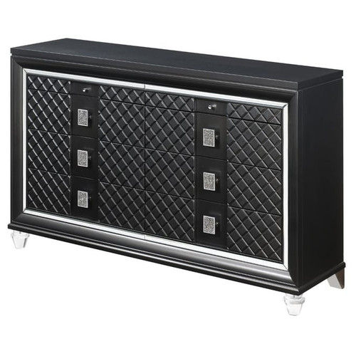Acme Furniture Sawyer Metallic Gray Dresser