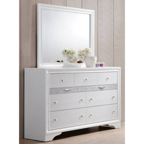 Acme Furniture Naima White Mirrors