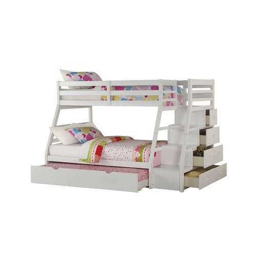 Acme Furniture Jason Twin Over Full Trundle Bunk Beds