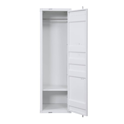 Acme Furniture Cargo White Metal Single Door Wardrobes