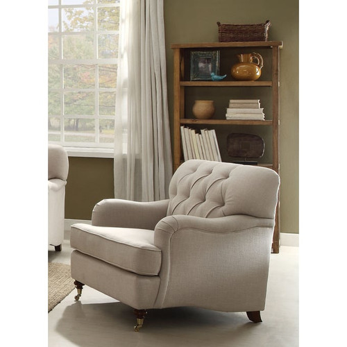 Acme Furniture Alianza Beige Chairs