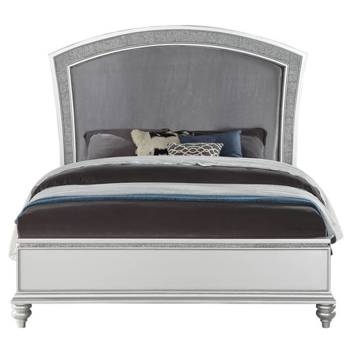 Acme Furniture Maverick Platinum Beds