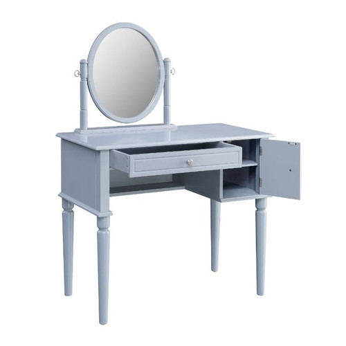 Acme Furniture Rabila Cream Gray Vanity Set