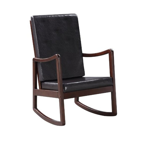 Acme Furniture Raina Dark Brown Espresso Rocking Chair