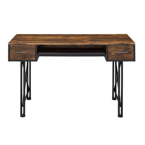 Acme Furniture Settea Weathered Oak Computer Desks