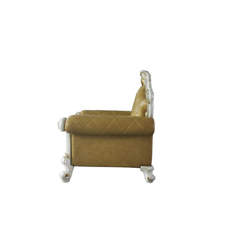 Acme Furniture Picardy Butterscotch Antique Pearl Chair