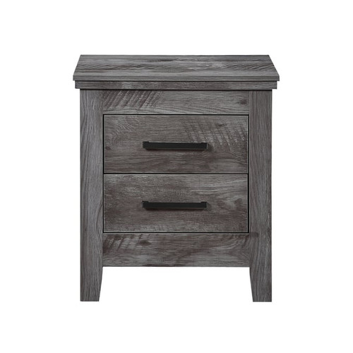 Acme Furniture Vidalia Rustic Gray Oak Nightstand