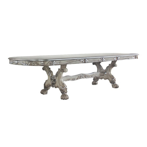 Acme Furniture Dresden Vintage Bone White Dining Table