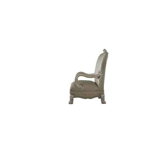 Acme Furniture Dresden Vintage Bone White Accent Chair