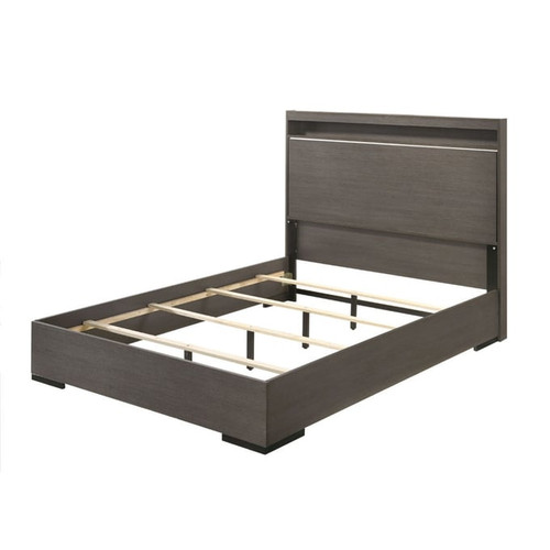 Acme Furniture Escher Gray Oak Beds