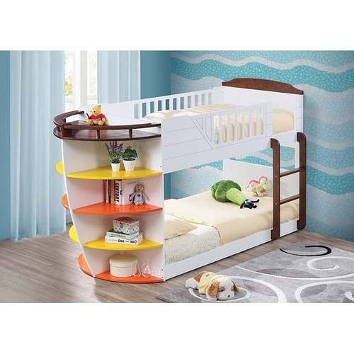 Acme Furniture Neptune Twin Over Twin Storage Bunk Beds