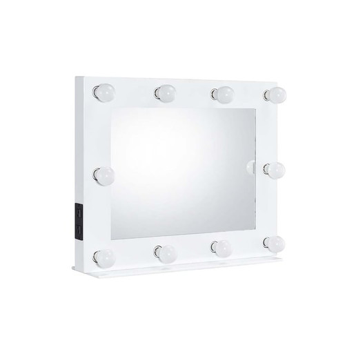 Acme Furniture Avery White Accent Mirror