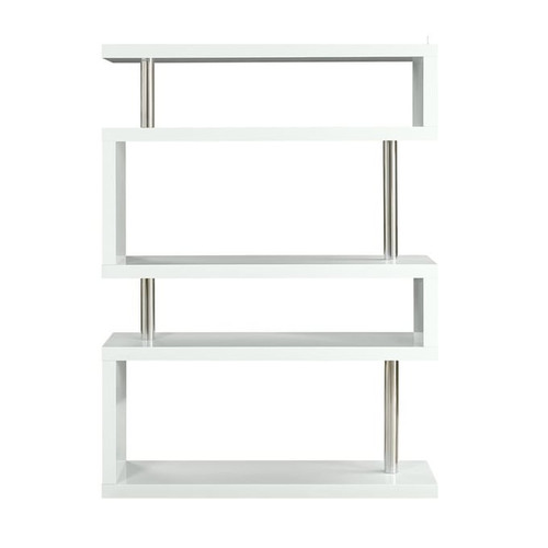 Acme Furniture Buck II White High Gloss Bookcase